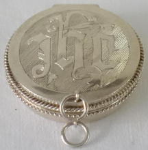 Sterling silver Communion Pyx